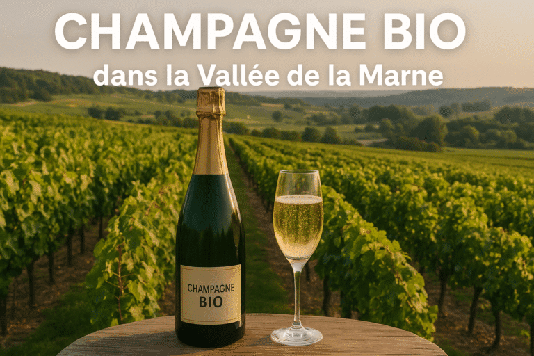 Champagne bio dans la vallée de la marne