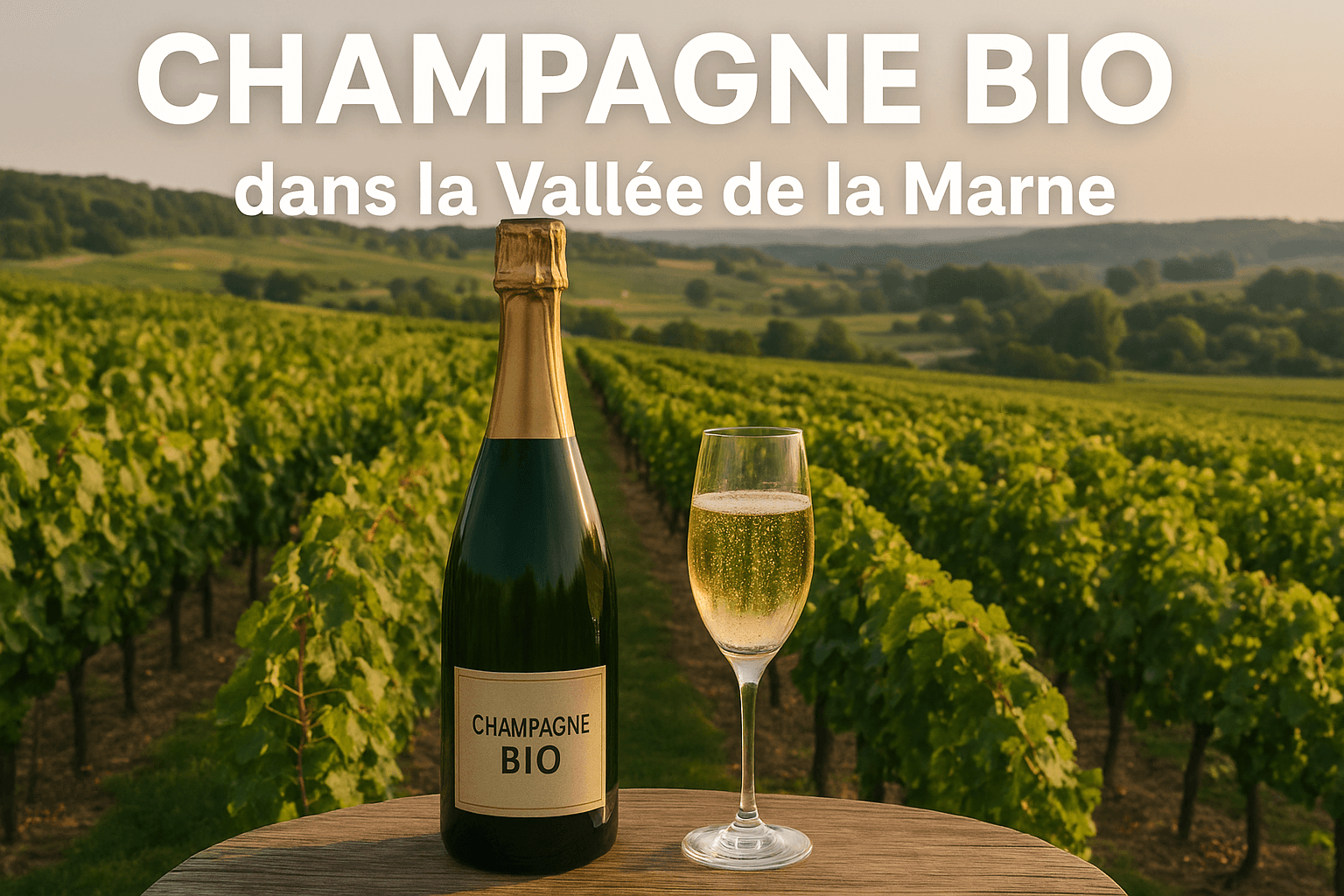 Champagne bio dans la vallée de la marne